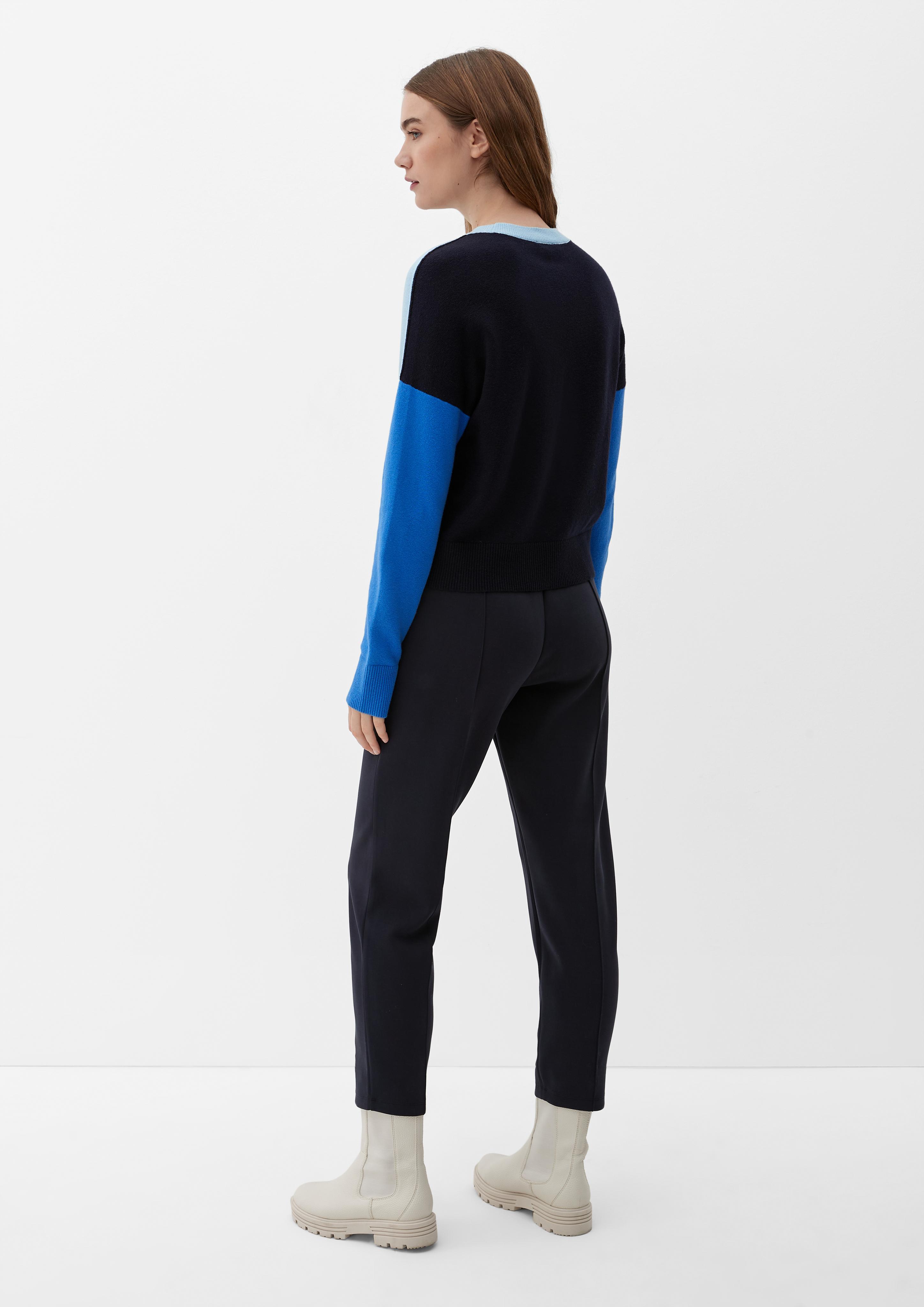 Strickpullover mit Colour Blocking  2124193-59X8