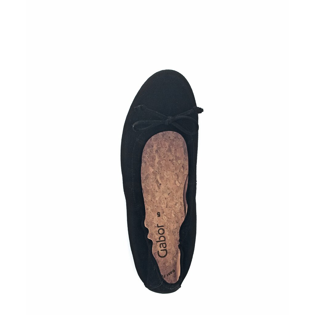 Gabor fashion Eleganter Ballerina schwarz
