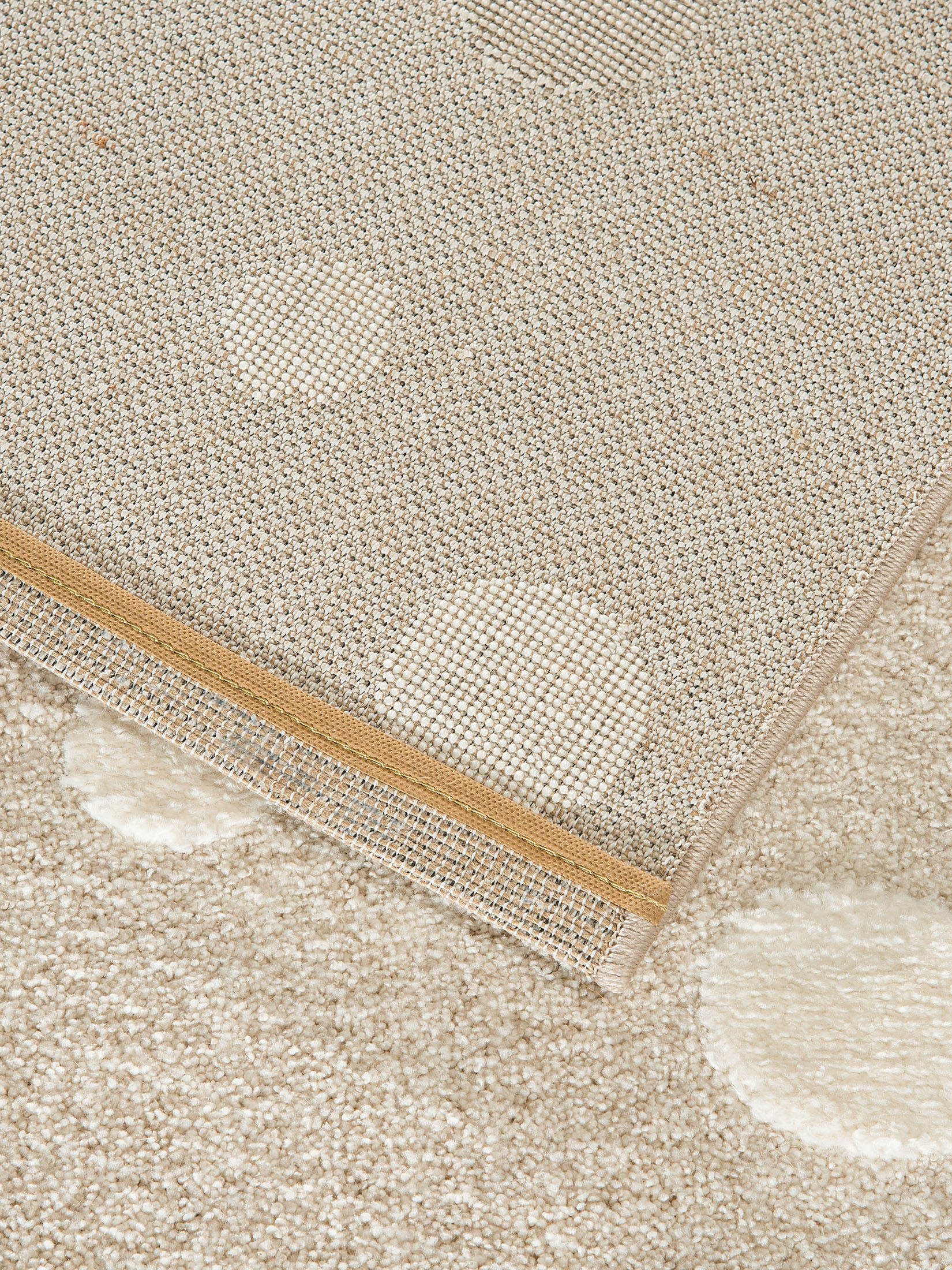 Pünktchen Kinder-Teppich, Hellbeige