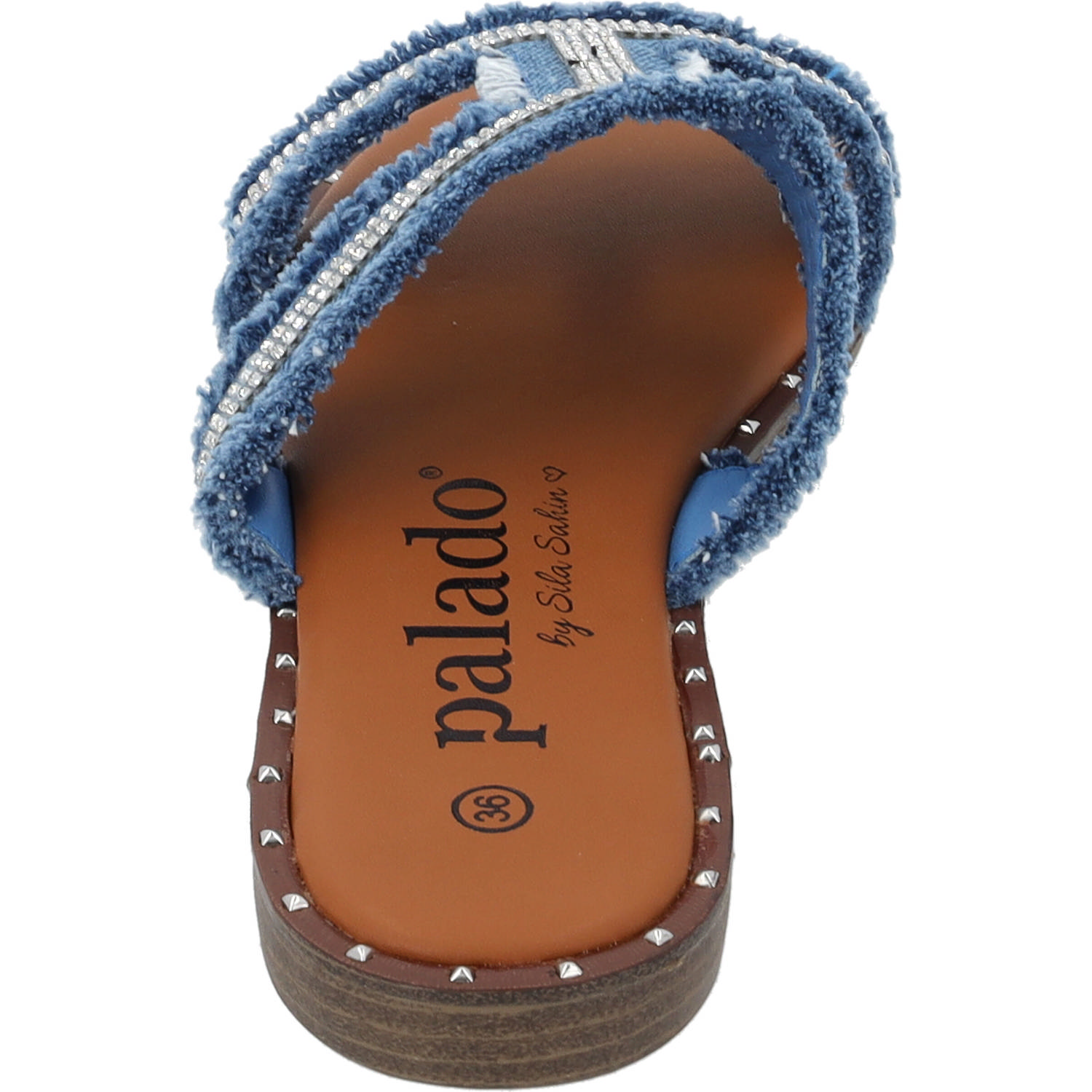 Palado Otina by Sila Sahin, Pantoletten, Damen, Jeansblau