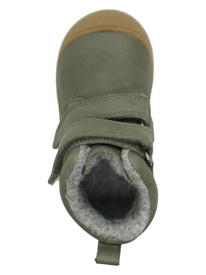 lamino Leder-Boots in Grün günstig kaufen