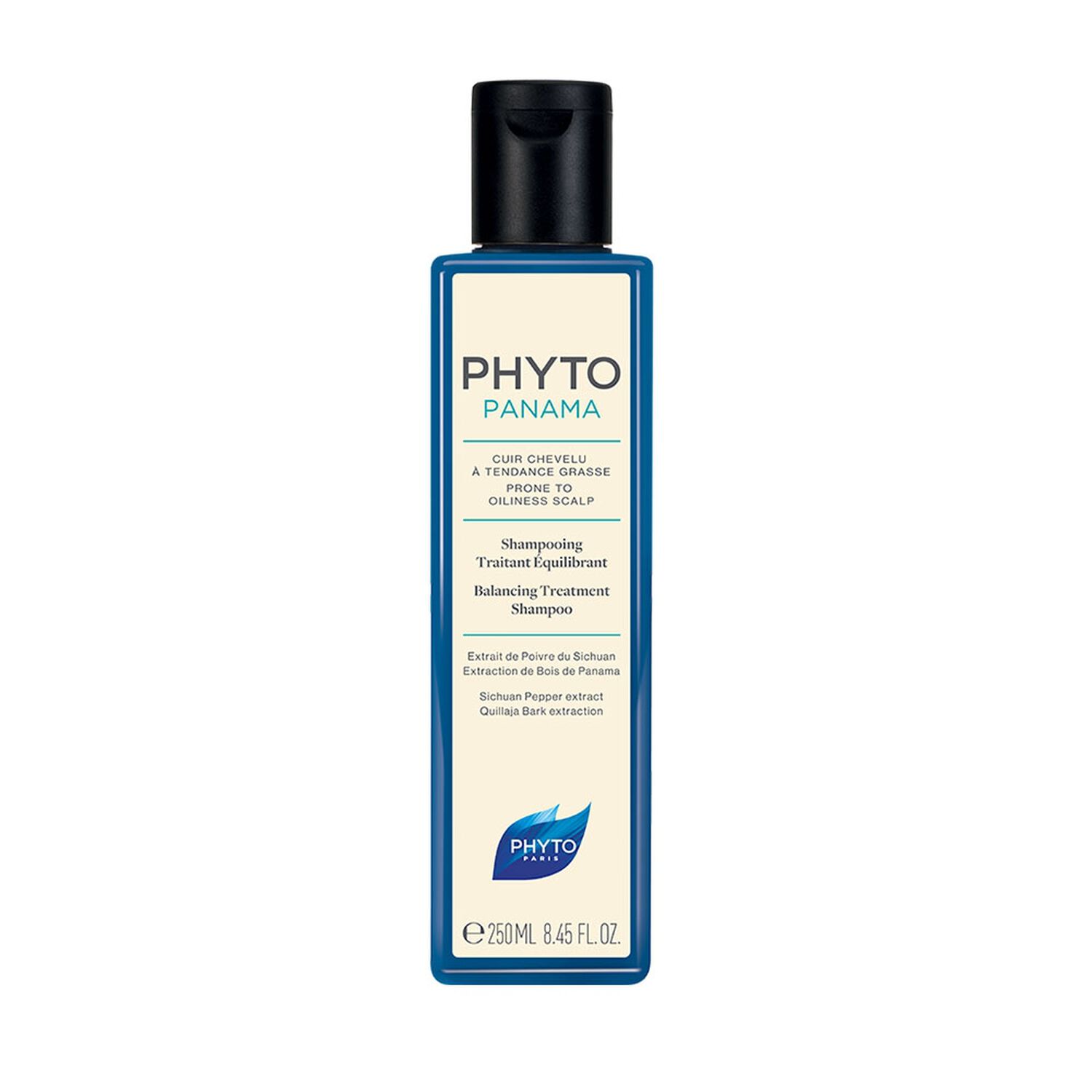 Phyto Phytopanama Shampooing Traitant Équilibrant - Cuir Chevelu Sensible ou Irrité 250 ml