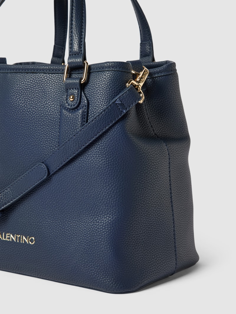 Shopper mit Label-Detail Modell 'BRIXTON' in marineblau