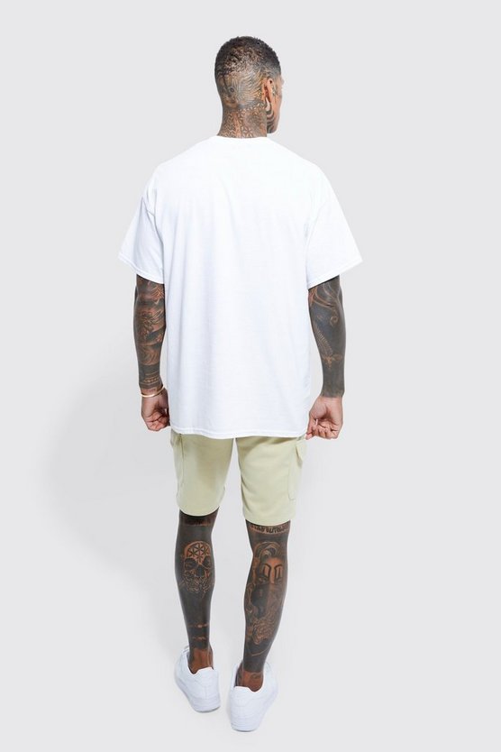 Oversize T-Shirt mit lizenziertem Florida Print