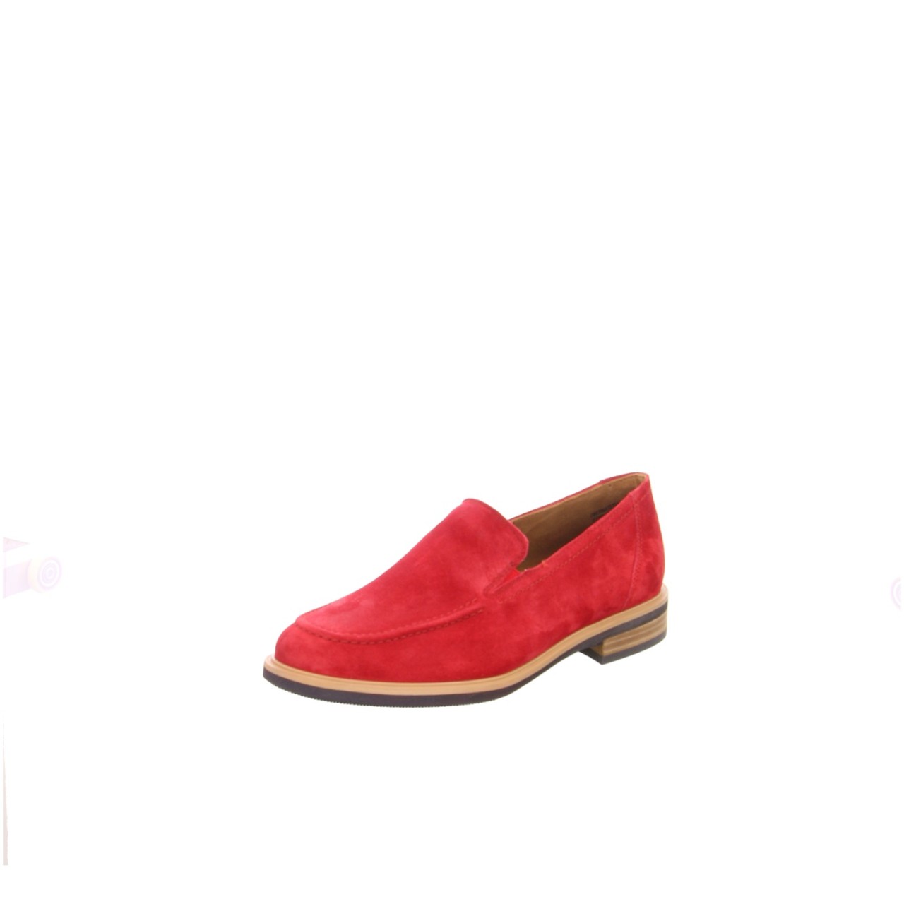 PAUL GREEN Klassische Slipper rot