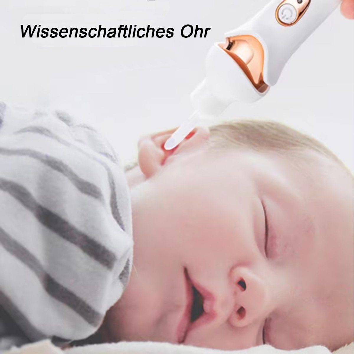 Welikera Ohrenreiniger Earpick,Elektrisches Ohrschaufel-Set,Bass,Vibrationsarm,Saubere Ohren, 1-tlg.
