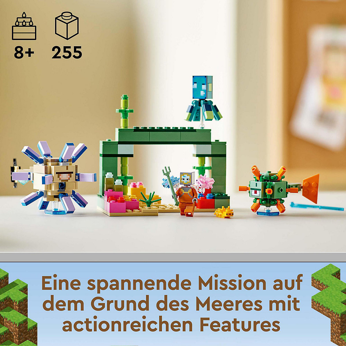 LEGO® Minecraft 21180 Das Wächterduell