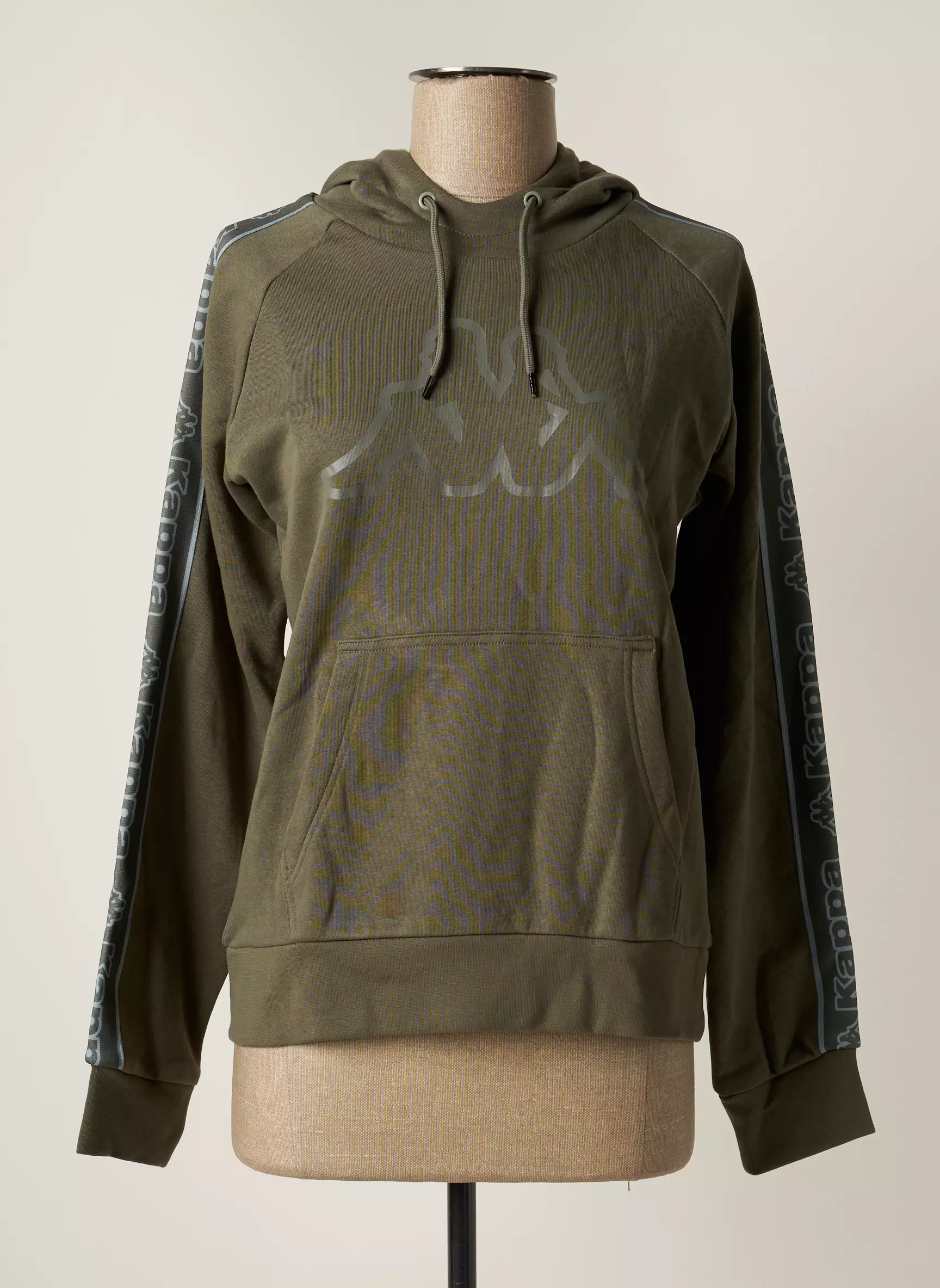Kappa Sweat Capuche Femme couleur vert