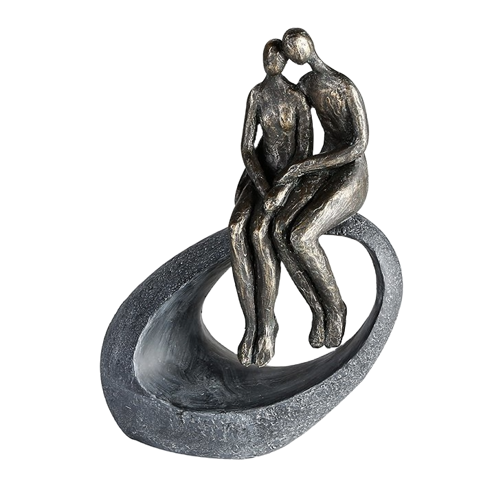 Deko Skulptur Pärchen 27 cm