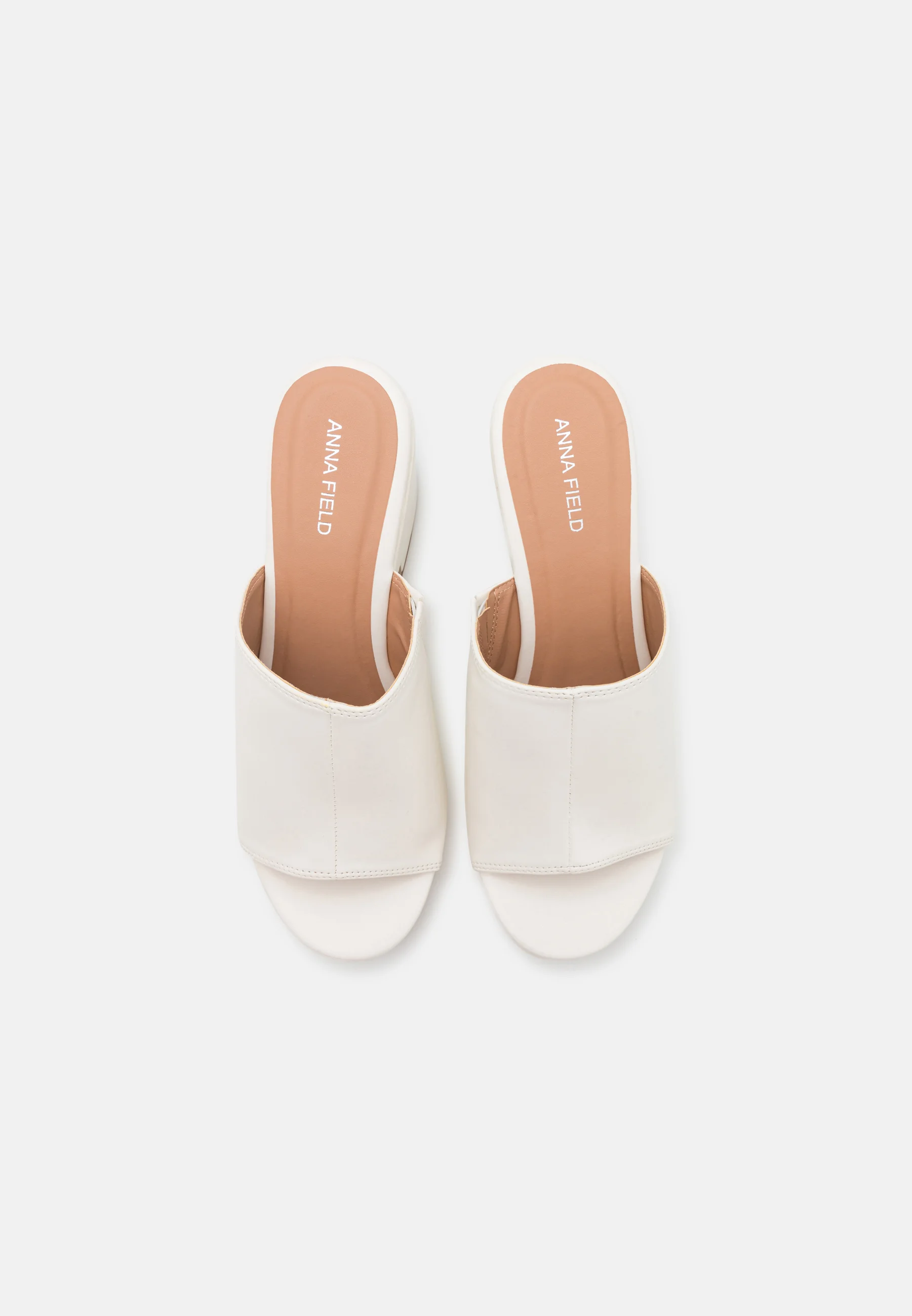 Anna Field Wide Fit - Pantuflas - blanco