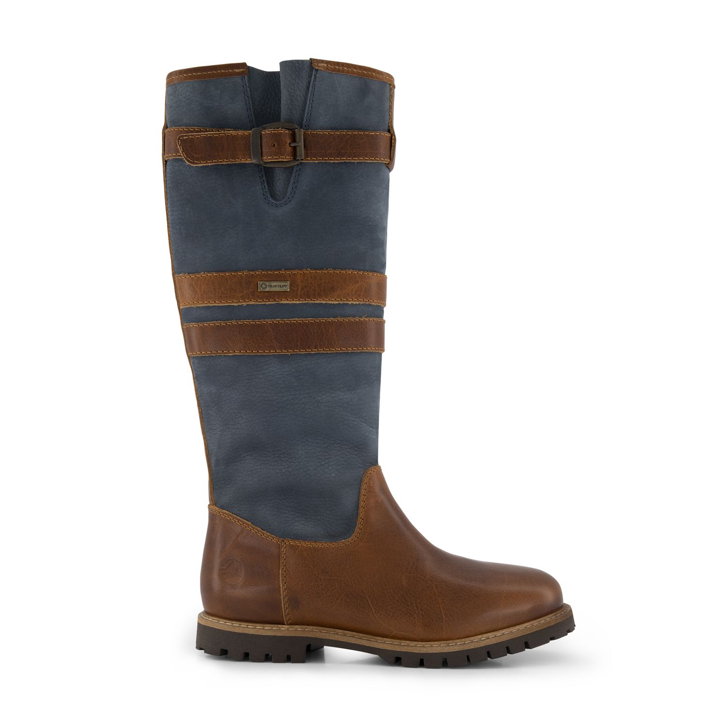 Travelin' Lindau blaue Damen Outdoorstiefel