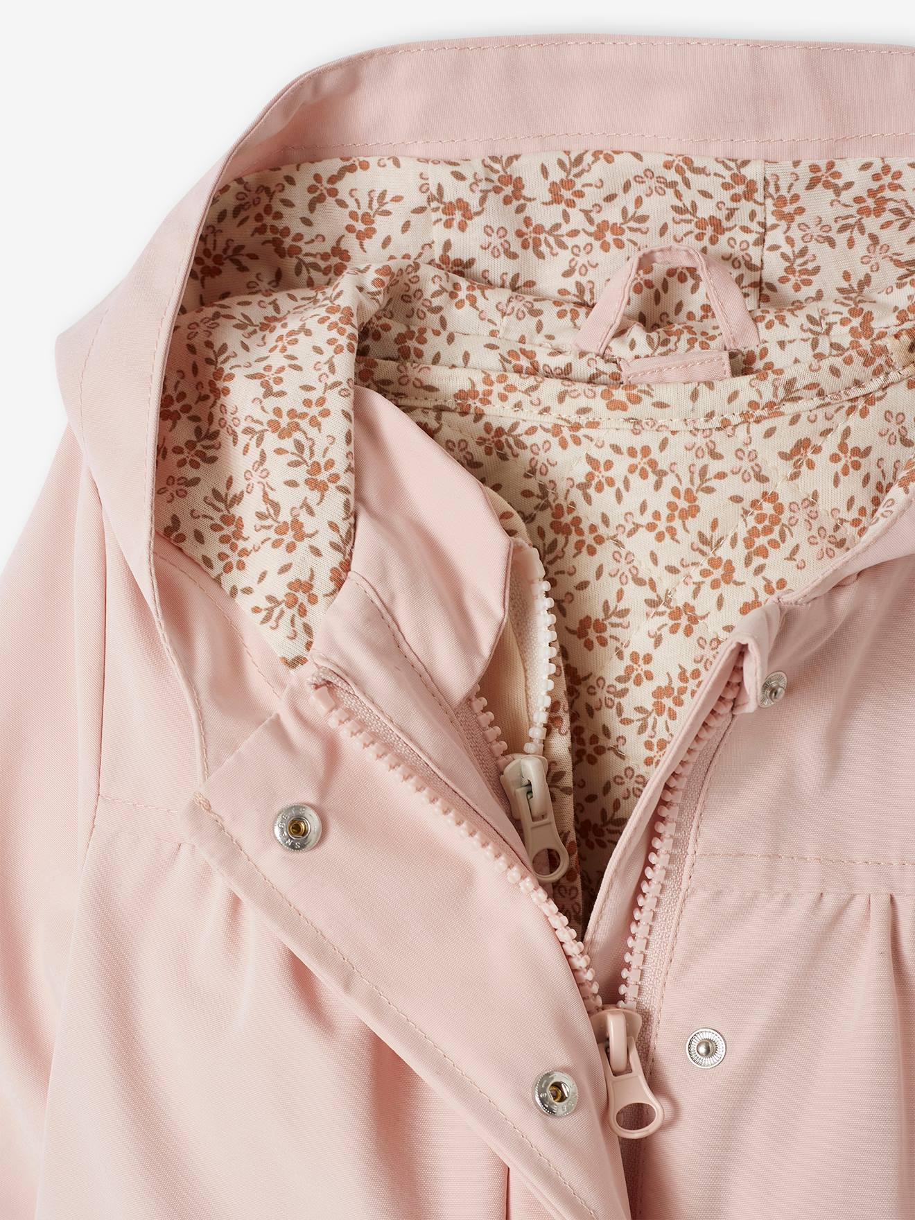 Vertbaudet Baby 3-in-1-Jacke mit Recycling-Polyester - pudrig rosa