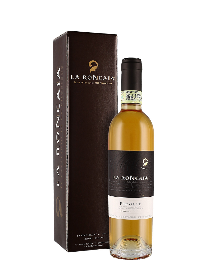 Friuli Colli Orientali Picolit DOCG 2018 La Roncaia 375 ㎖, En Étui