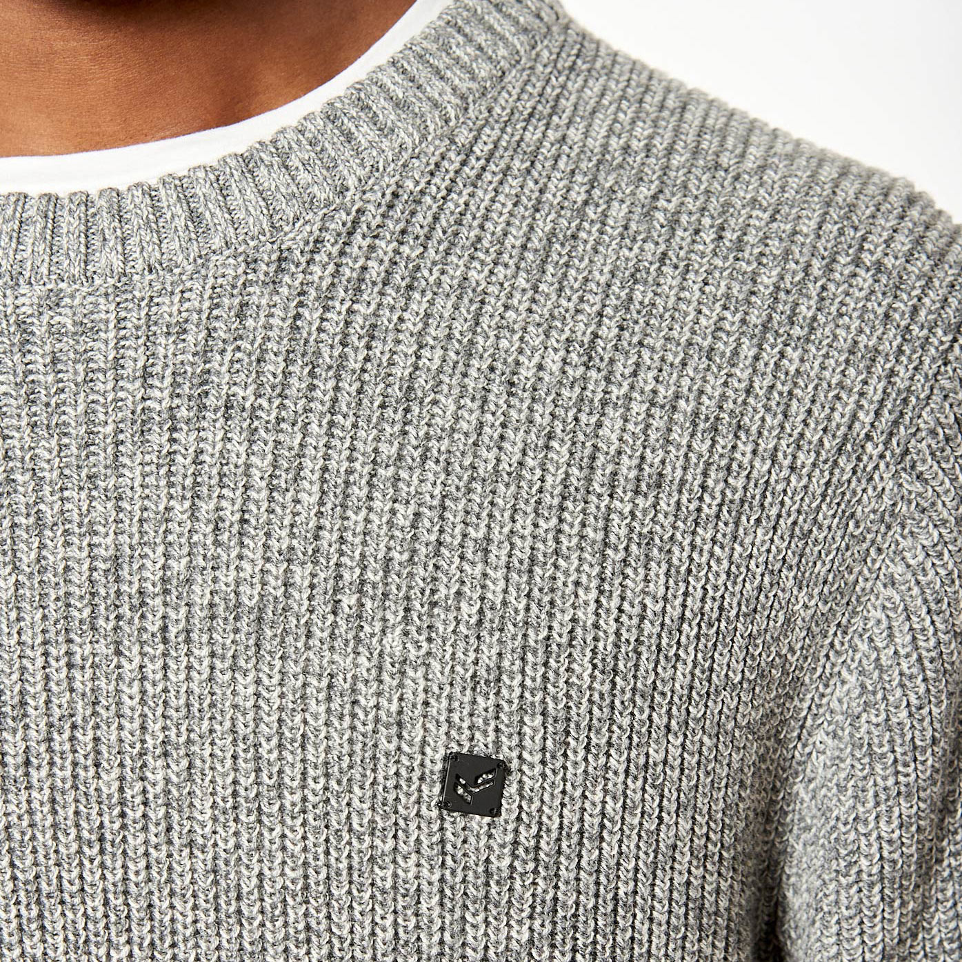 VOLF   Pull gris Homme