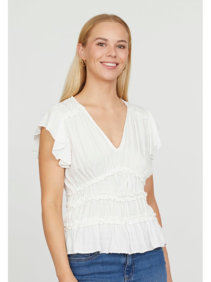 SisterS point Bluse in Weiß günstig kaufen