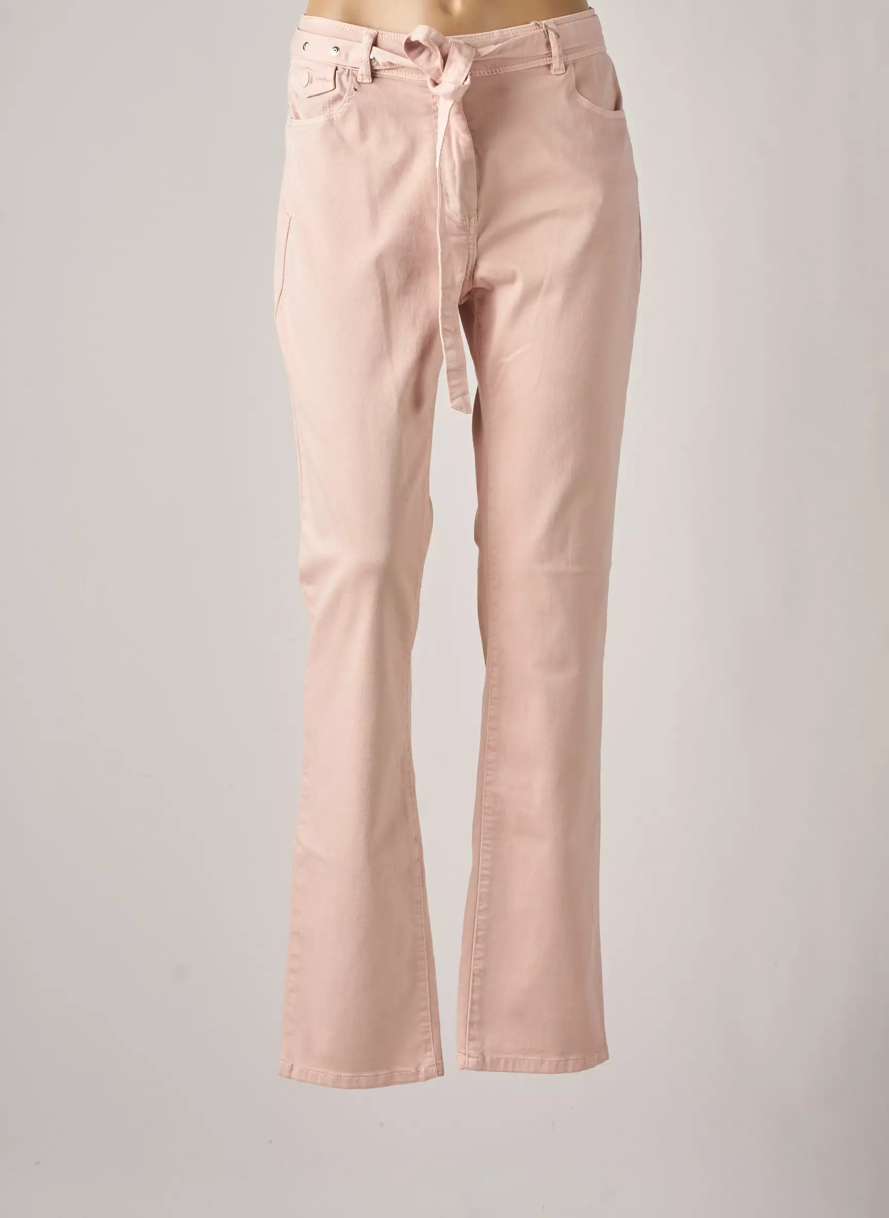 Diane Laury Pantalons Slim Femme couleur rose