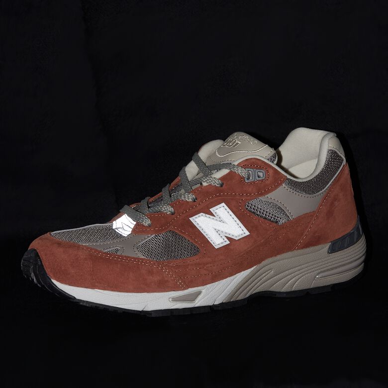 New Balance W991PTY brown