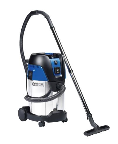 Nilfisk 107406607 AERO 31-21 PC INOX Compact nat/droogzuiger
