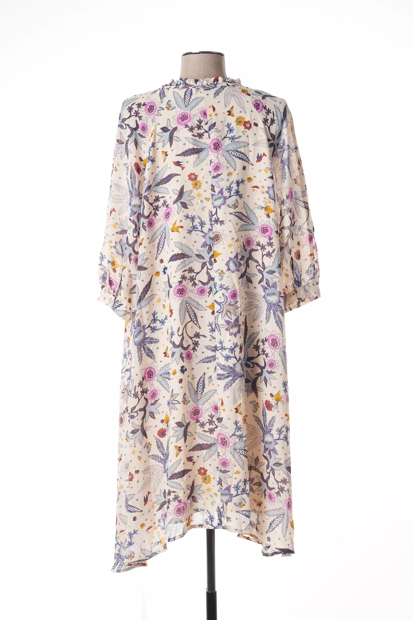 Bruno Saint Hilaire Robes Mi Longues Femme couleur beige