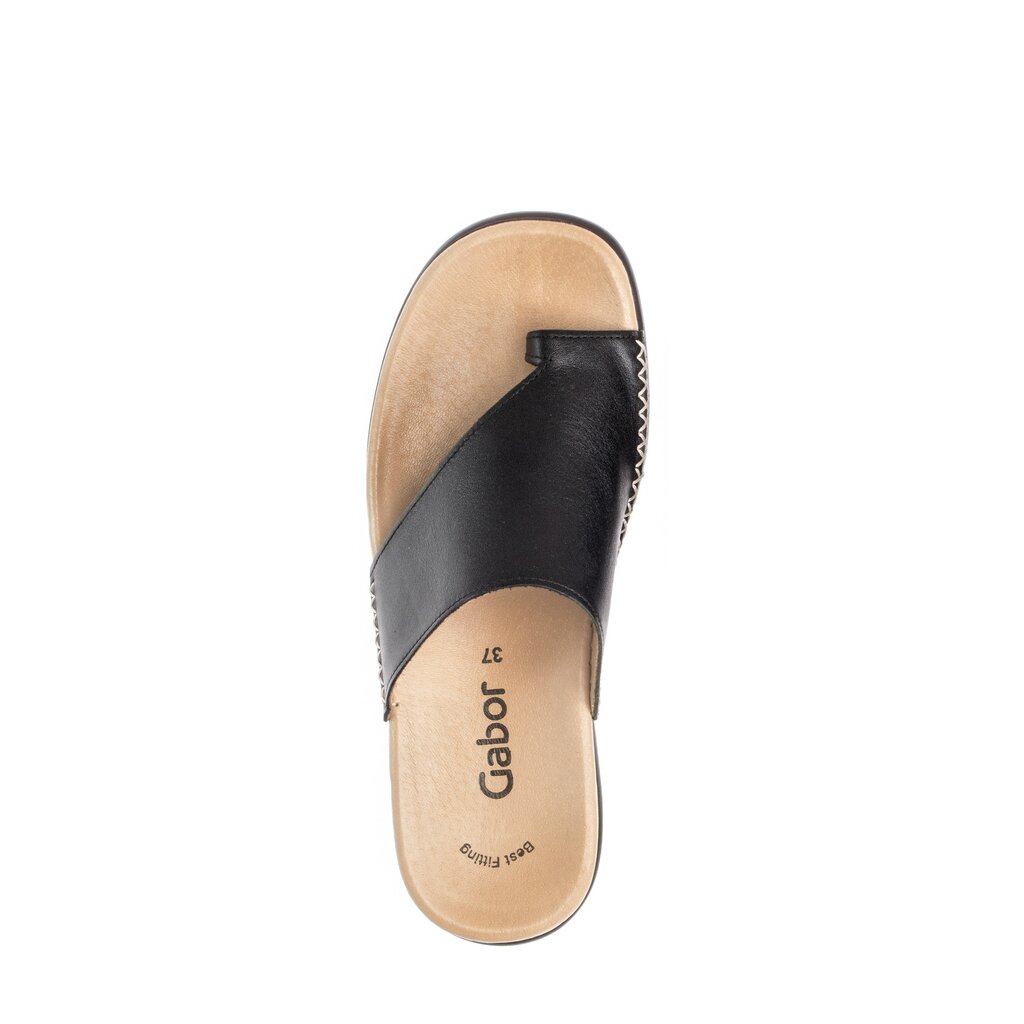 Gabor fashion Zehentrenner schwarz