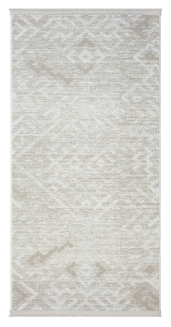 MyFlair Teppich Rachel, 80cm x 150cm, Farbe Beige, rechteckig, Florhöhe 10mm