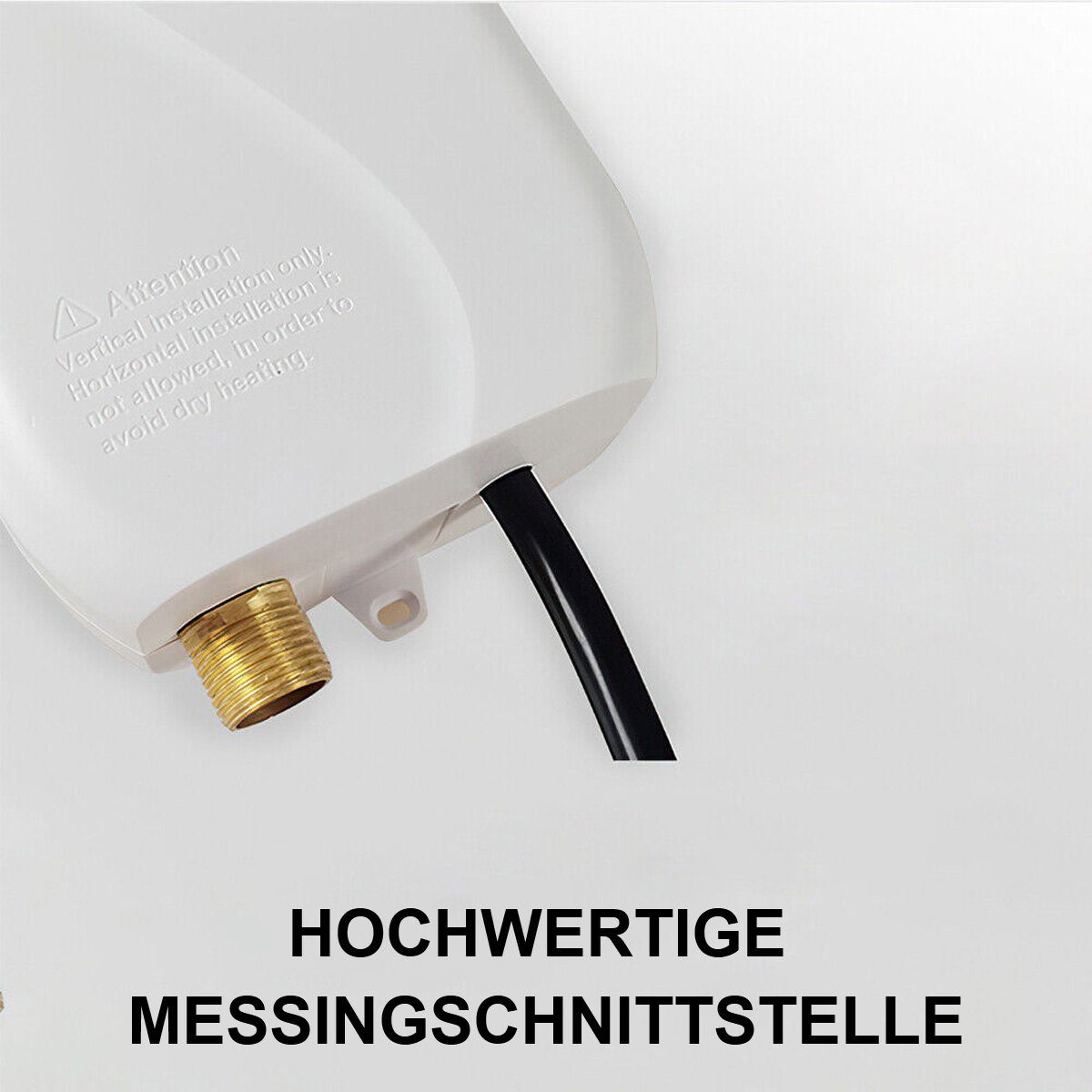 götäzer Klein-Durchlauferhitzer Durchlauferhitzer Mini-Küchenschatz, 1 St., Kleiner Warmwasserbereiter für die Küche mit Schnellheizung