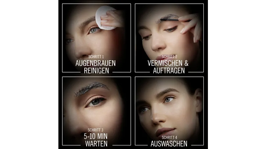 syoss Augenbrauen Kit 4-1 - Dunkelbraun