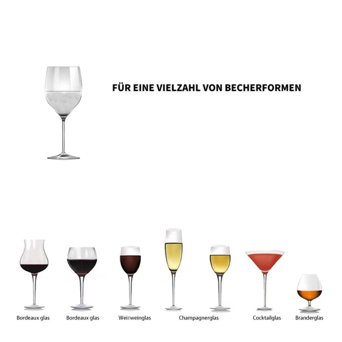 JedBesetzt Gläserhalter Flaschenhalter küche,Gläserhalterung für Weingläser Stielgläser