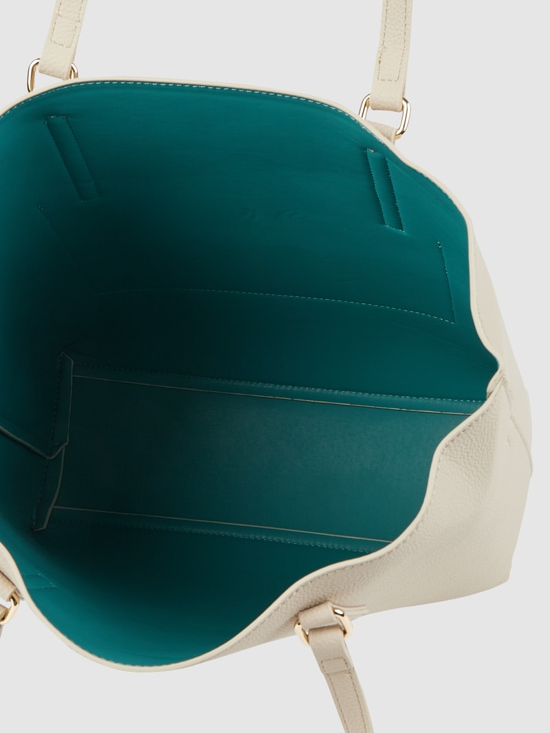 Shopper in Leder-Optik Modell 'Laksa' in ecru