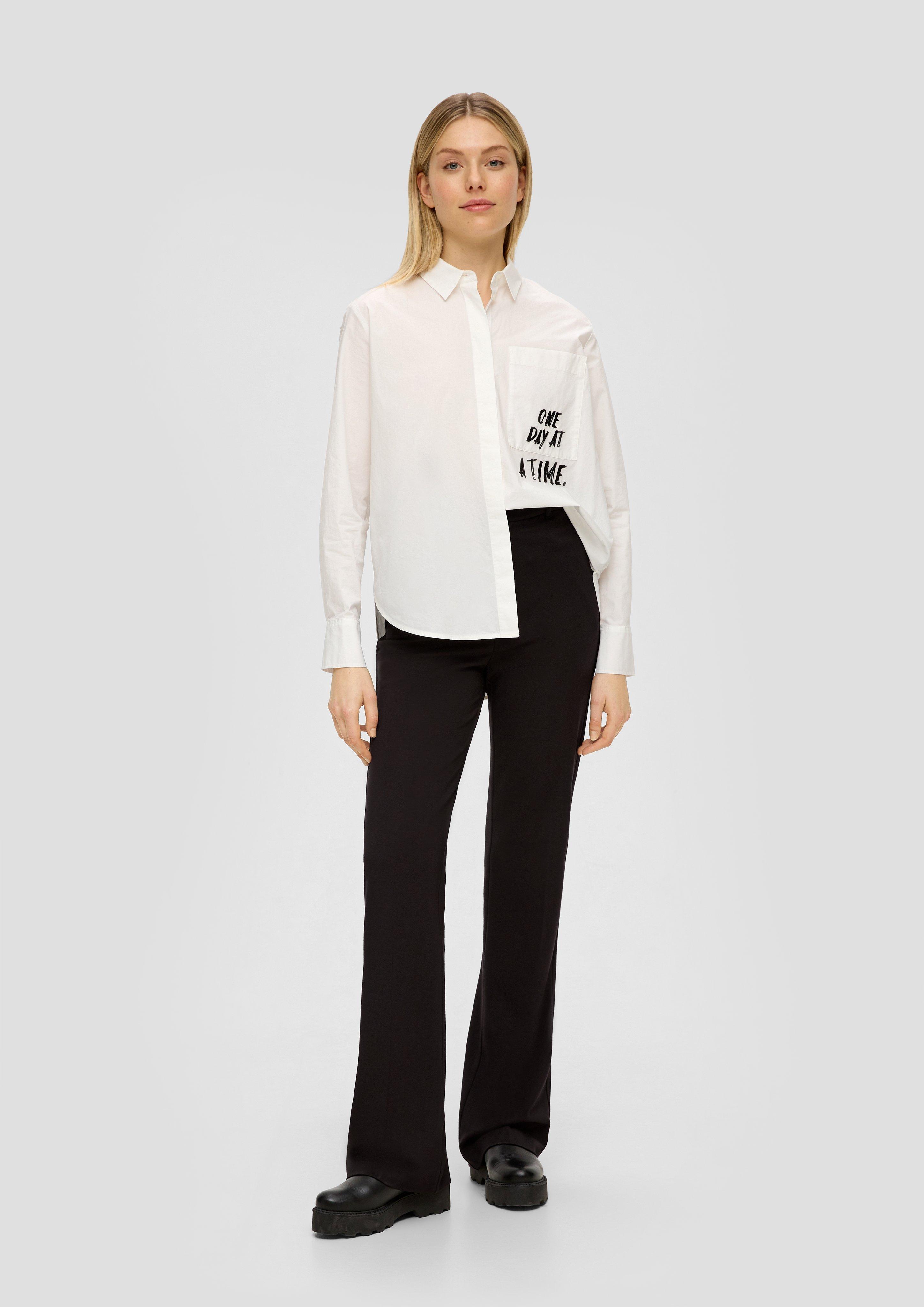 Straight Leg-Hose aus Interlockjersey   2139098-9999