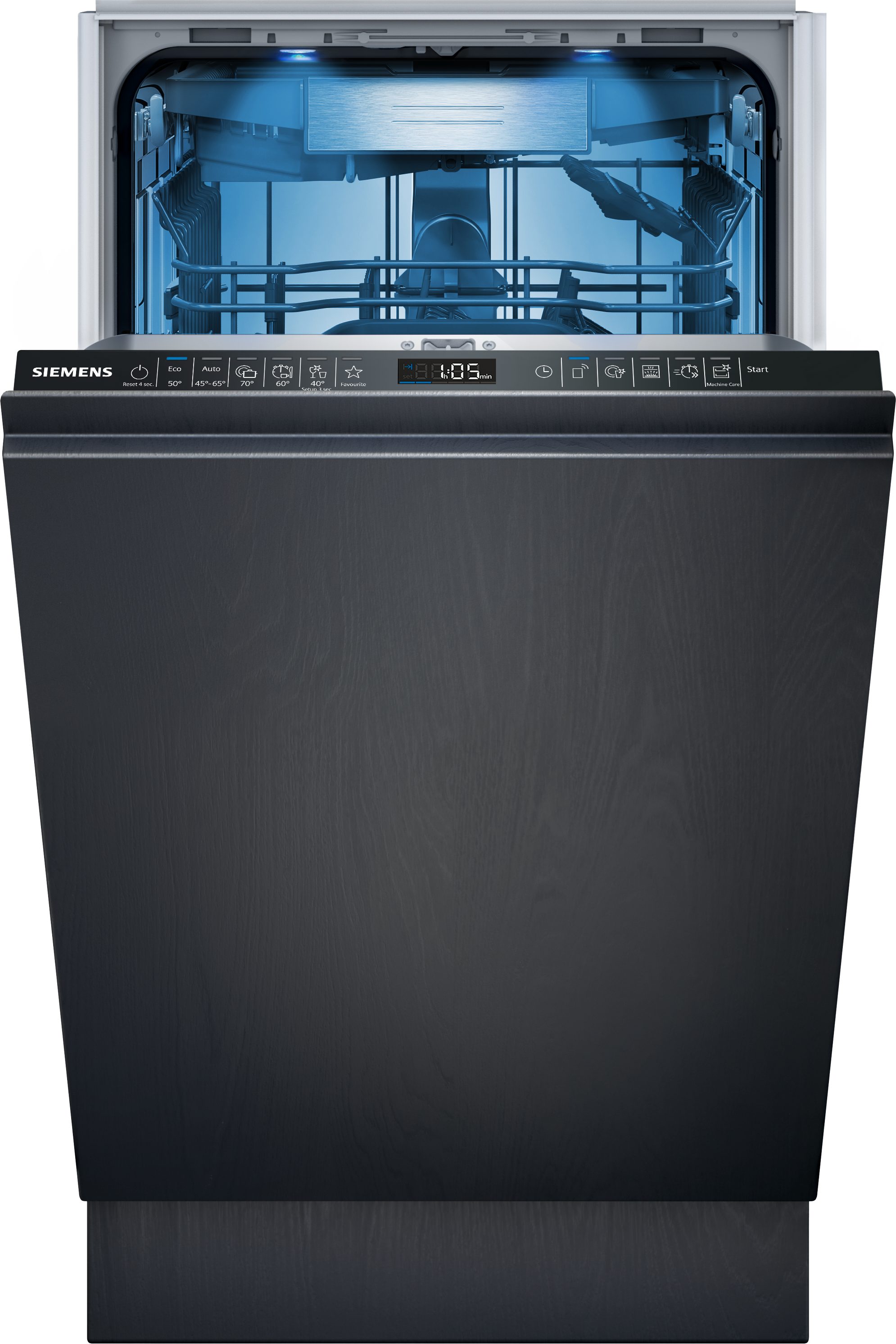 SIEMENS vollintegrierbarer Geschirrspüler iQ500, SR65YX08ME, 10 Maßgedecke