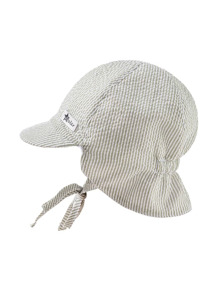 Sterntaler Nackenschutzcap in Grün günstig kaufen