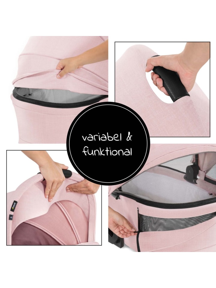 Hauck Babywanne Vision X - Melange Rose in rosa,schwarz günstig kaufen onesize