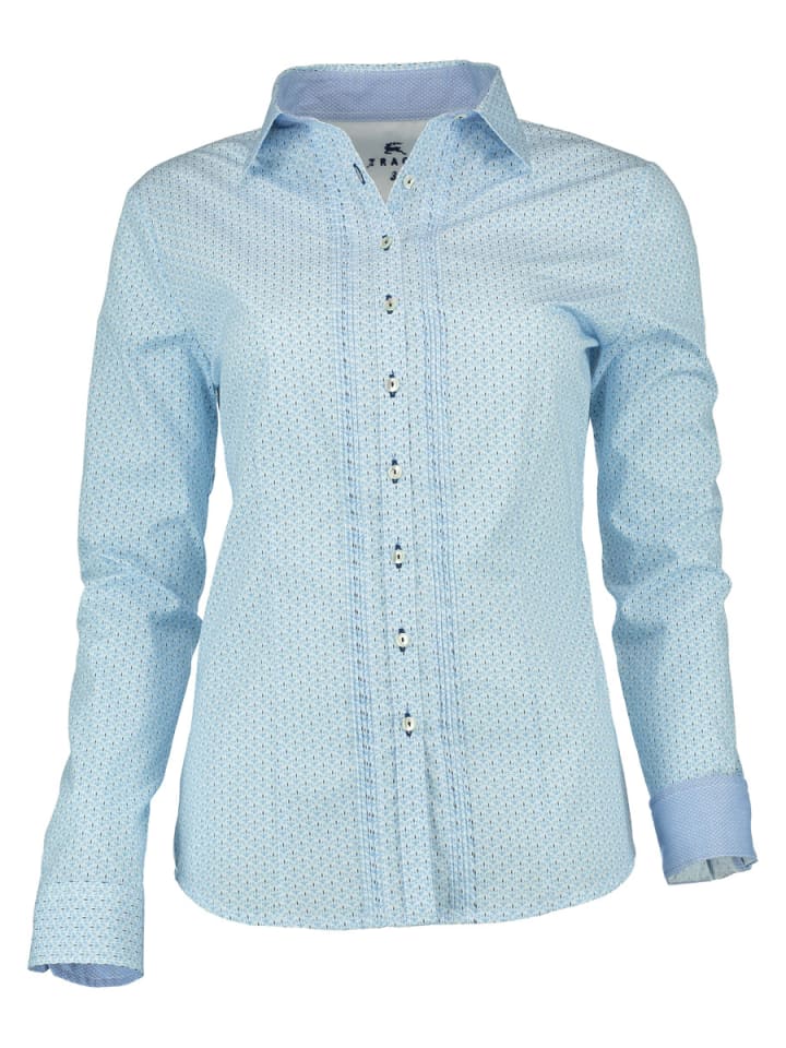OS-Trachten Trachtenbluse Prucra in hellblau/bleu günstig kaufen