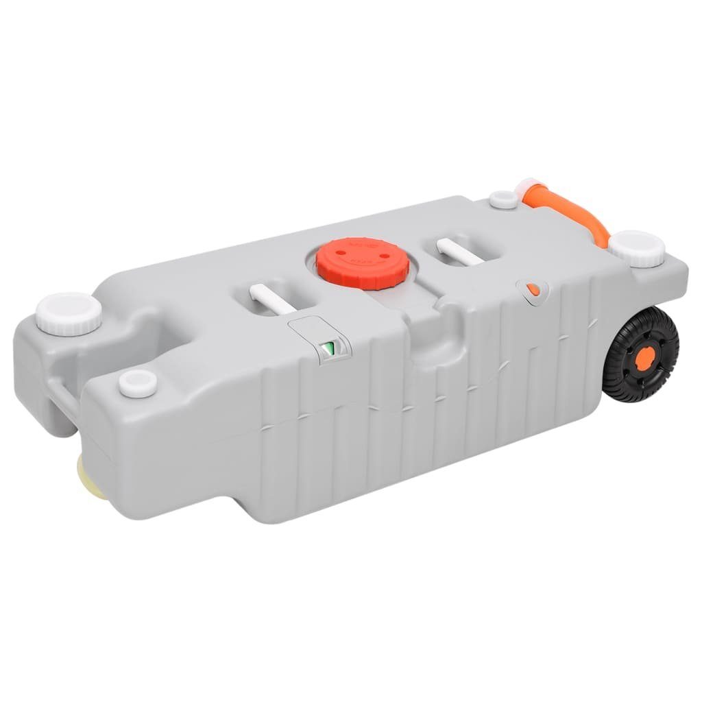 vidaXL Campingtoilette Tragbare Campingtoilette mit Waschbecken und Wasserbehälter