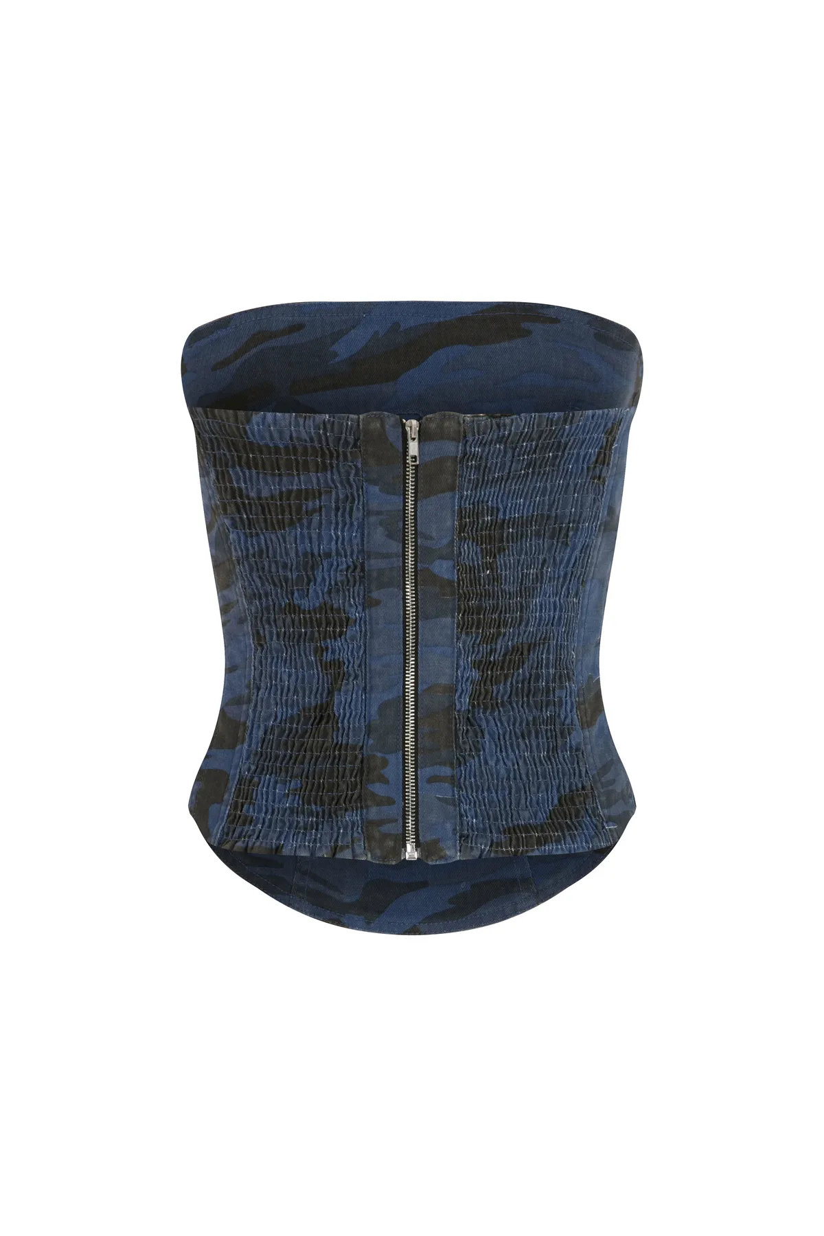 SAGAZA  Bustier - Blau - Unifarben