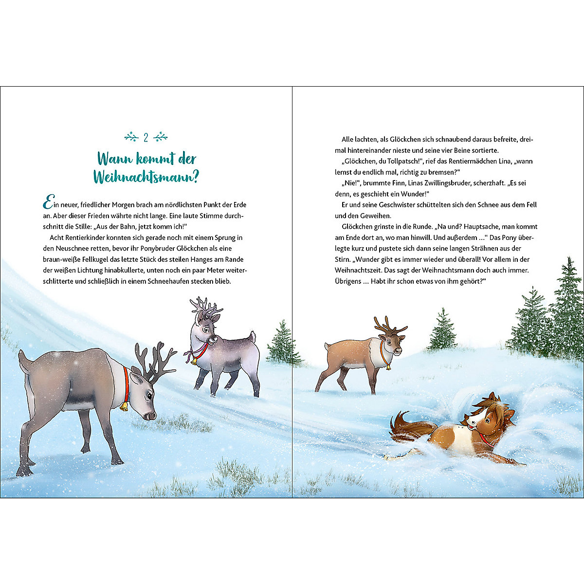Glöckchen, das Weihnachtspony - Ein magisches Winterwunder