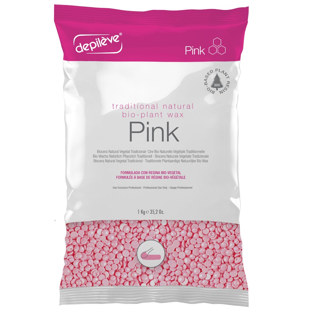 depileve Biowax Traditional Bead Pink 1000 ml