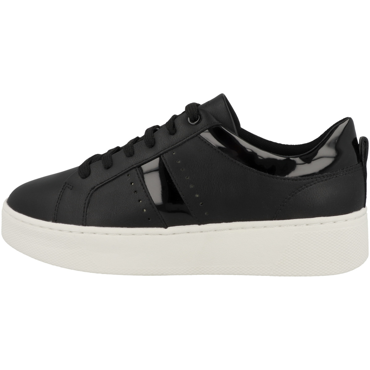 Geox D Skyely A Sneaker Low schwarz