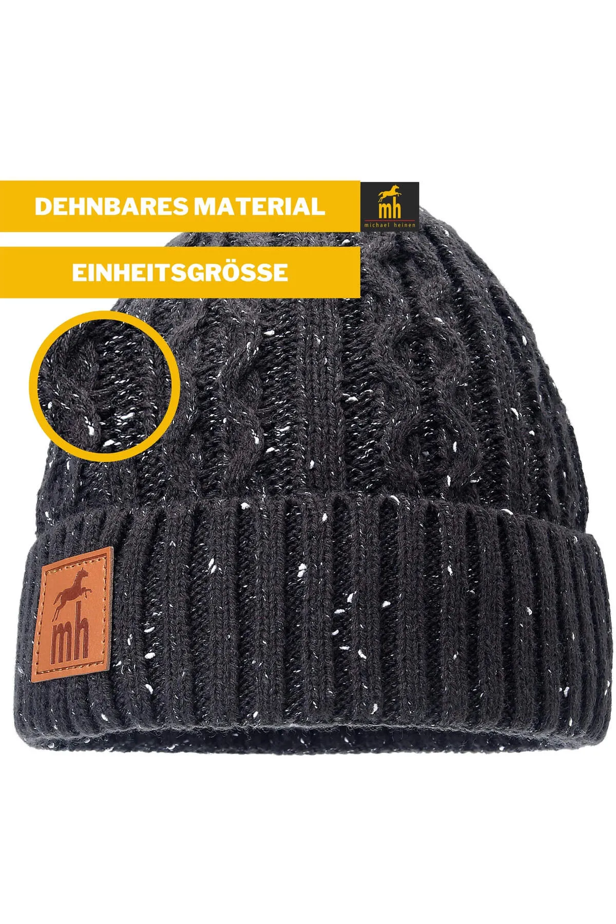 Michael Heinen  Wintermütze warm, modisch und kuschelig