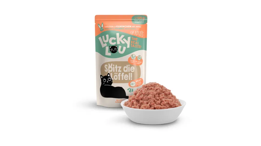 Lucky Lou Lifestage Adult Geflügel & Kaninchen 125 g