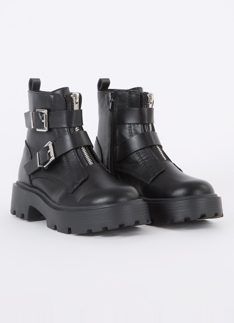 Ghete de motocicletă Steve Madden Jwrenn Buckle