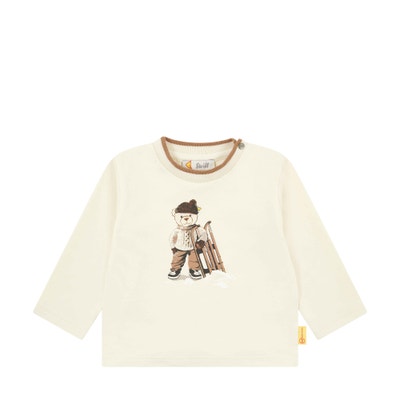 T-Shirt langarm, beige für Jungs