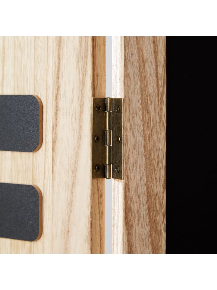 Homestyle4u 3-tlg. Paravent in Braun 120x170 günstig kaufen onesize