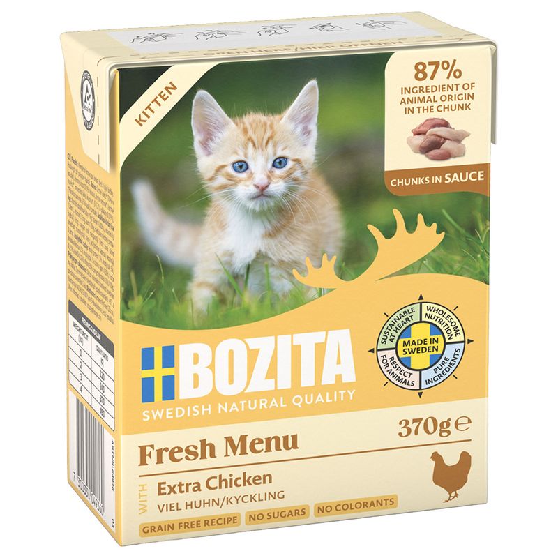 Sparpaket Bozita Tetra Häppchen in Soße 24 x 370 g