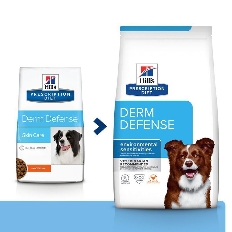 Hill's Haut & Fell Hill's Prescription Diet Derm Defense Skin Care mit Huhn 12 kg