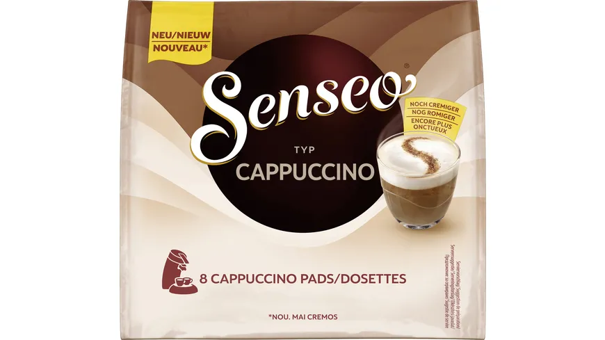 Senseo Kaffee Pads Cappuccino 92 g
