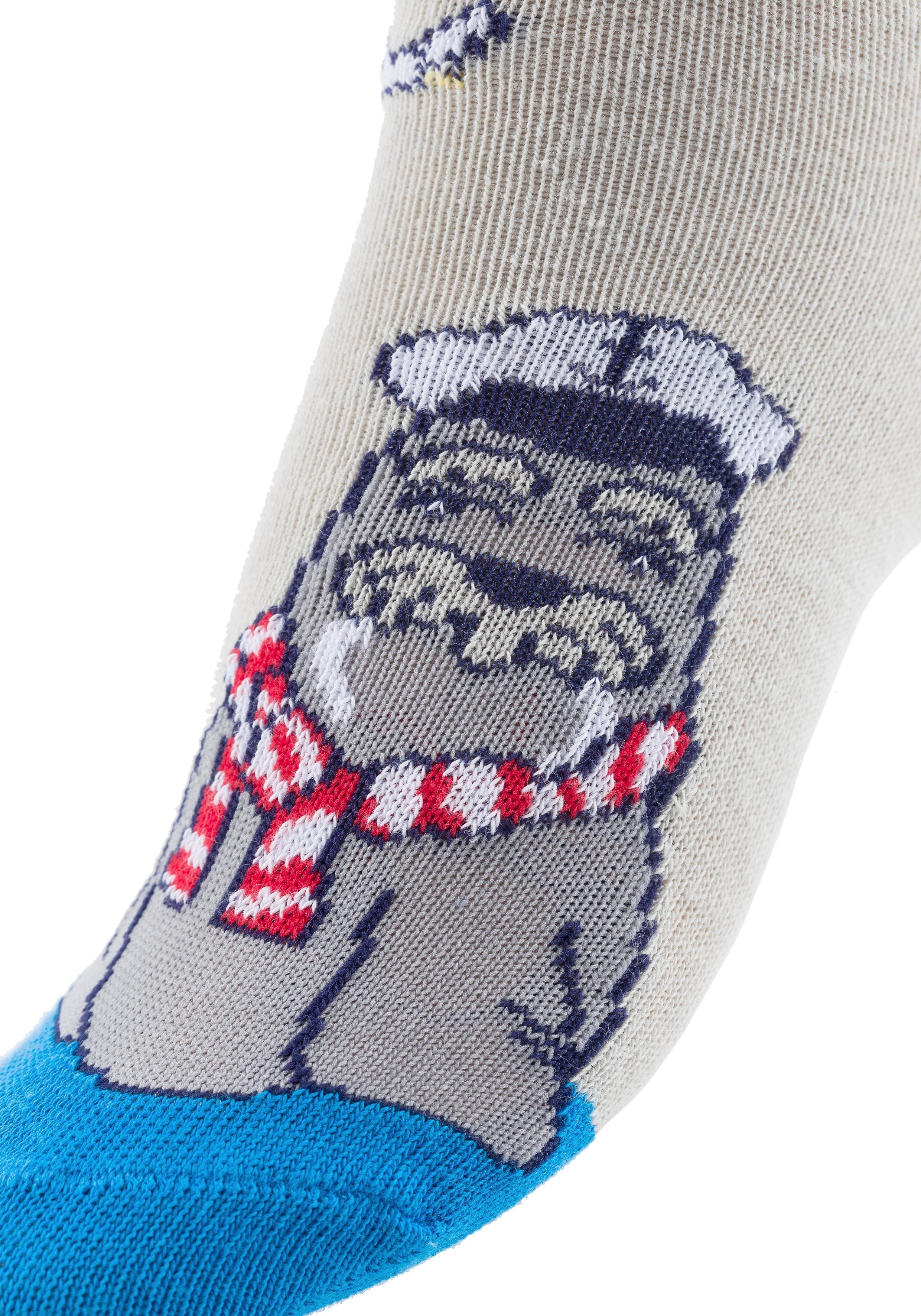 Arizona Socken (5-Paar) mit Meeresmotiven