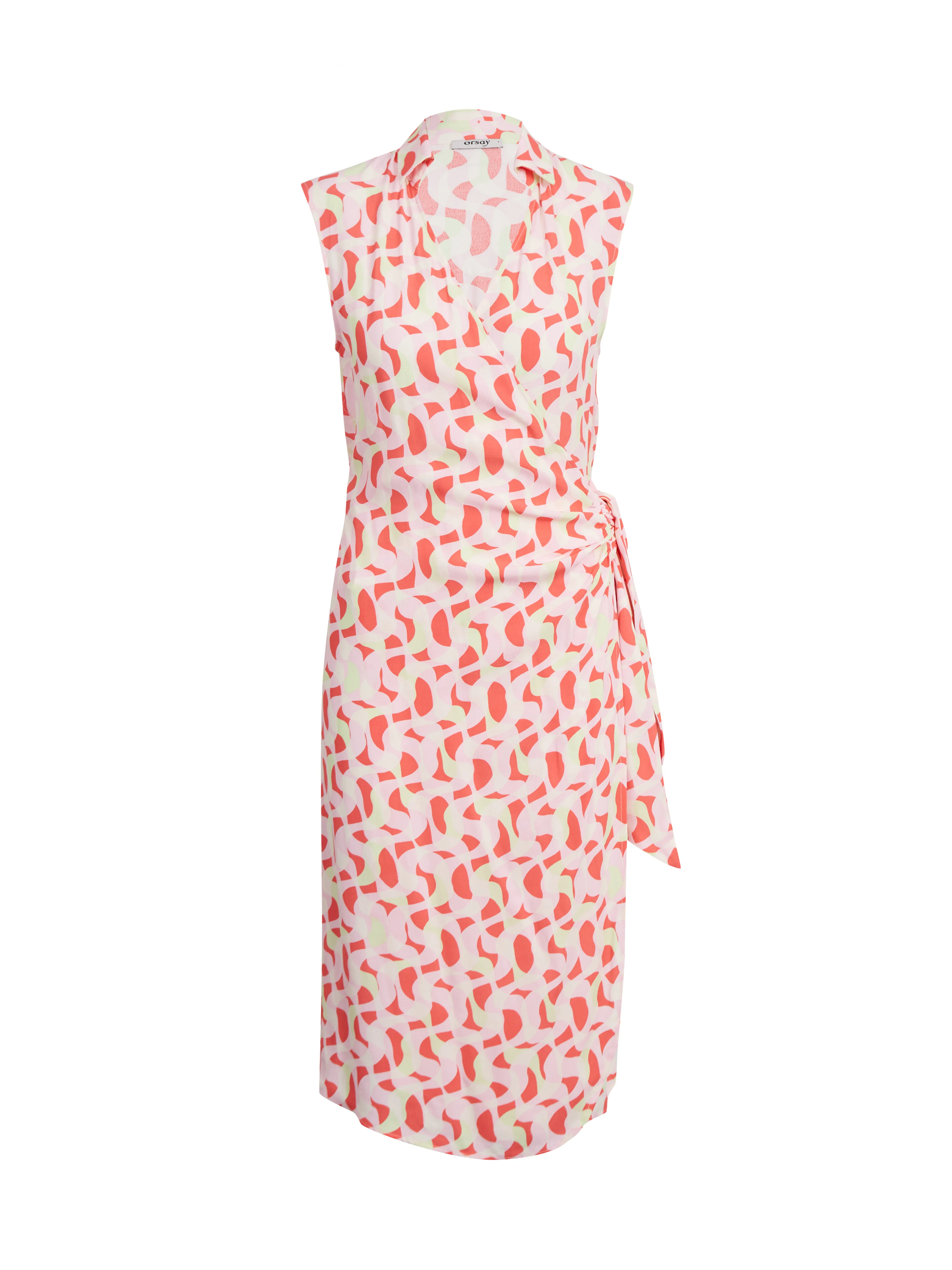 Pinkes gemustertes Damenkleid ORSAY