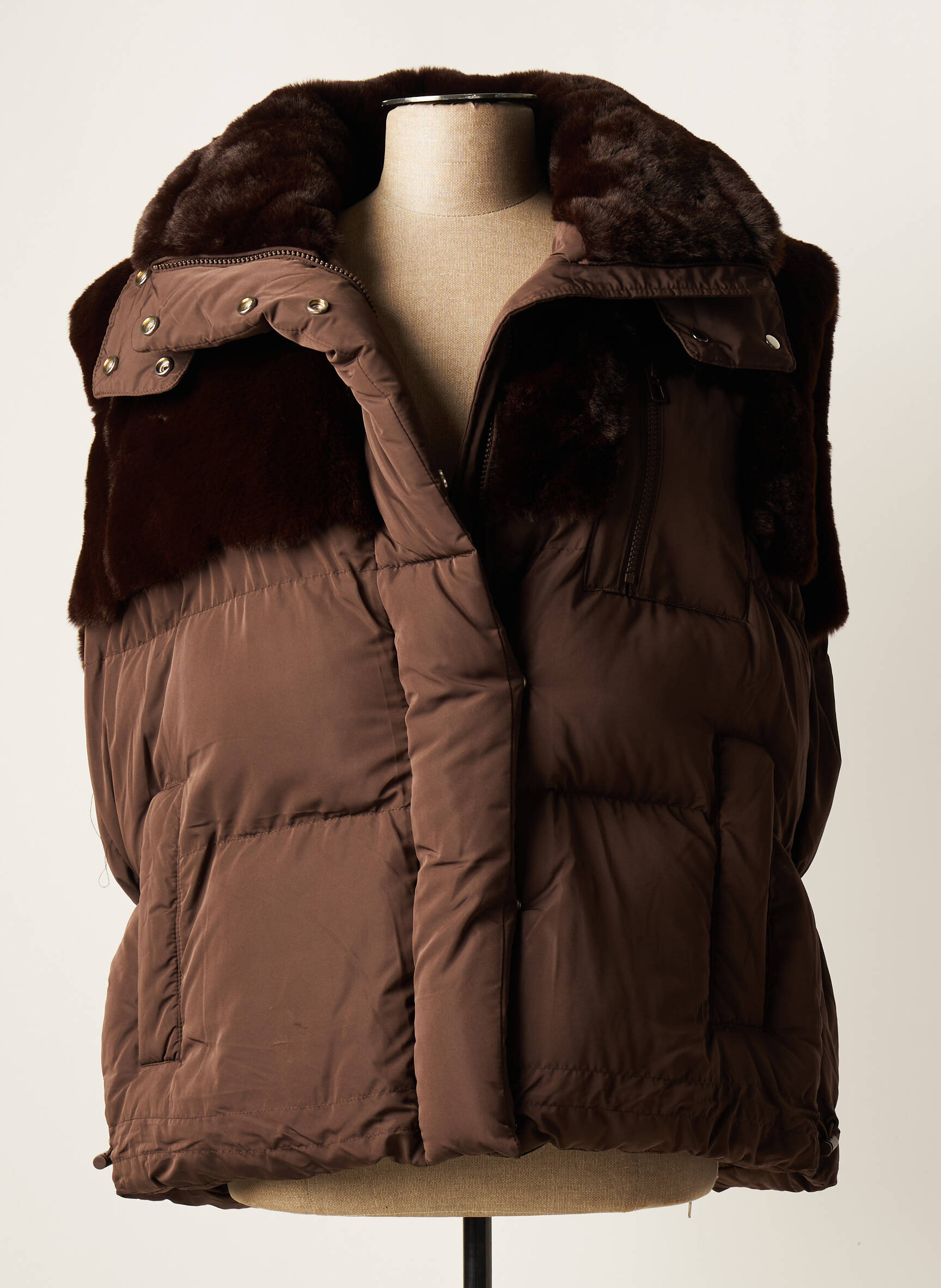 Vegancode Doudounes Femme couleur marron